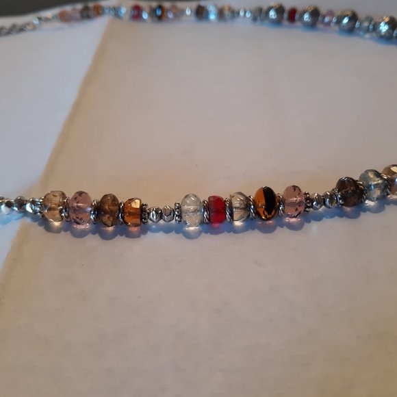 Brighton Soho Multi-colored Silver Necklace - Picture 3 of 6